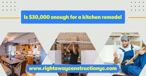 Is $30,000 enough for a kitchen remodel